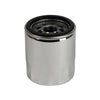 Moroso 22305 Oil Filter, Early Gm Ls 97-06 13/16 In. Thread, 3 1/2 In Tall, Chrome