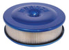 Moroso 66305 Air Cleaner Kit, 8-1/2 In. X  2-3/8 In., Blue Powder Coat, Aluminum