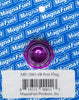 MagnaFuel MP-3001 Purple Port Plug, -8 AN, aluminum, hex head, includes O-Ring, plug off any unused -8 AN hole, sold individually