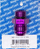 MagnaFuel MP-3005 AN Adapter, -12 AN Flare Male to -10 AN Male Straight Cut O-Ring Adapter, aluminum, Purple anodized, sold individually