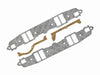 Mr. Gasket 307G Intake Manifold Gasket, Small Block Chrysler, 2.270 in x 1.170 in Port, .063 in Thick