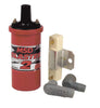 MSD 8203 Blaster 2 Ignition Coil with Ballast Resistor, for use with MSD Blaster, 5, 6, or 7-series ignition, 45,000 V max output, Red, sold individually