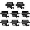 MSD 826483 Blaster Ignition Coil Set, for 1999-07 GM LS Gen III/IV Truck engine, Black, Direct Replacement, improved mid-range power & smooth idle, set of 8