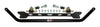 QA1 52824 Front Sway Bar GM 1965-1970 B-Body works with QA1 Lower Control Arms only