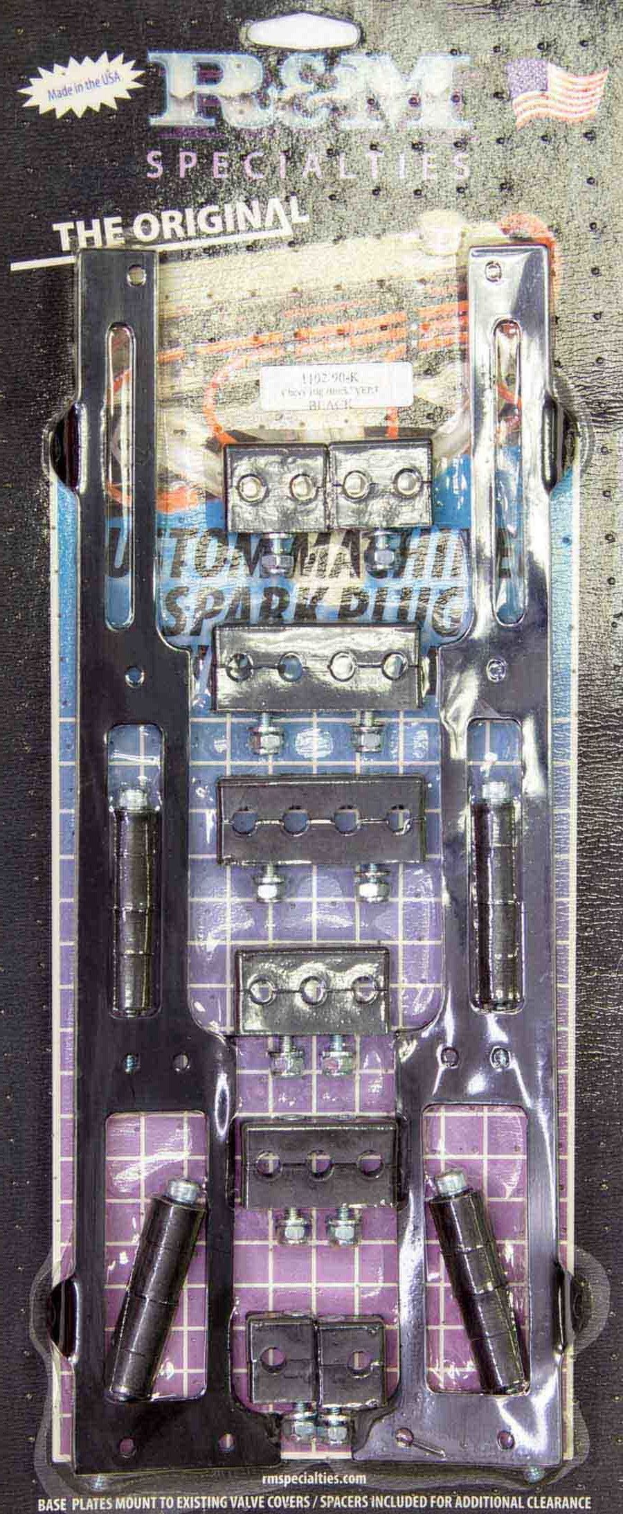 R&M 110290K Billet Spark Plug Wire Loom Kit BBC 79MM · Winners Circle