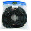 Taylor / Vertex 38000 Convoluted Tubing, Four Sizes, 1/4 in, 3/8 in, 1/2 in, 3/4 in OD, 10 ft Each, Plastic, Black, Kit