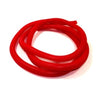 Taylor 38800 Convoluted Tubing, Red, 3/4 inch diameter, plastic, slit for easy wire insertion and removal, sold as a 25 foot roll