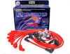 Taylor 74258 Spiro-Pro 8MM Spark Plug Wire Set, Ford/Lincoln/Mercury 5.0/5.8L, 45/135 Degree spark plug boot ends, Red Wires w/ Red Boots, sold as set of 8