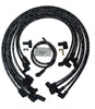 Taylor 92029 FirePower 9MM Spark Plug Wire Set, for Small Block Chevy, eight 90 Degree spark plug boot ends, Black Wires with Black Boots, sold as a set