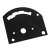 TCI 618018 4-Speed Reverse Pattern Gate Plate Black Steel