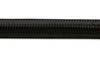 Vibrant 11996 -6 Black Nylon Braided Race Hose, -6 AN, 50 foot length, flexible, 0.344” ID / 0.5625” OD, rubber lined, sold individually