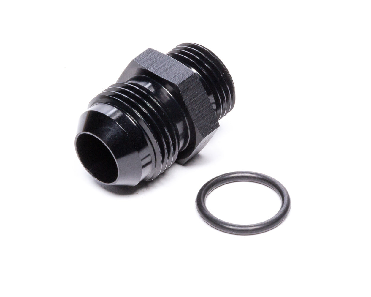 Vibrant -4AN Flare to AN Straight Cut Thread (3/4-16) w/ O-Ring Adapter Fitting