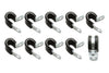 Vibrant Performance 17195 Cushion Clamps for 1in ( -16AN) Hose - Pack of 10