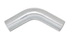 Vibrant Performance 2814 Polished Aluminum Tubing, Angled, 60 Degree, 2.000 inch outside diameter, 2.500 inch radius, 6.000 inch length, sold individually