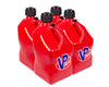 VP Racing 3514 Utility Jug 5 Gal Red Square (Case 4)