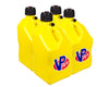 VP Racing 3554 Utility Jug 5 Gal Yellow Square (Case 4)