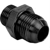 MagnaFuel MP-3005-BLK AN Adapter, -12 AN Flare Male to -10 AN Male Straight Cut O-Ring Adapter, aluminum, Black anodized, sold individually
