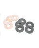 Crower 85063A Valve Spring Shim Kit, Copper Plated Case-Hardened Steel, 1.525 in. outside diameter, 16 each of .015, .030, and .060 thick shims